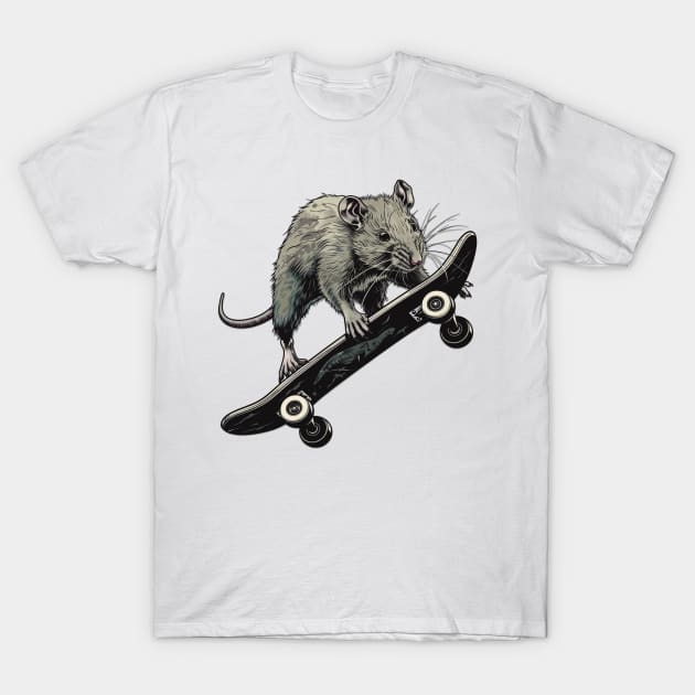 Rad Rat T-Shirt by NineBlack